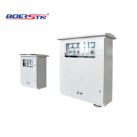 Armoire de distribution électrique extérieure basse tension avec panneau de commande de commutateur de transfert automatique et boîtier de distribution électrique