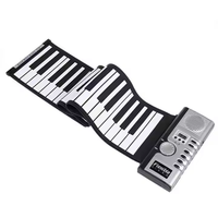 Portable 61-Key Keyboard Musical Instrument Piano Keyboard Hand Roll Piano