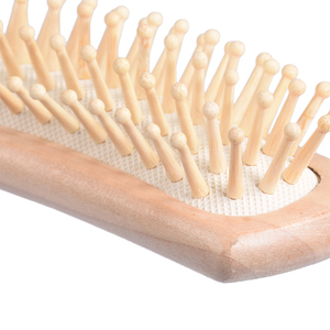 <span class=keywords><strong>Brosse</strong></span> à <span class=keywords><strong>cheveux</strong></span> <span class=keywords><strong>de</strong></span> qualité supérieure, <span class=keywords><strong>brosse</strong></span> à <span class=keywords><strong>cheveux</strong></span> démêlante en bambou <span class=keywords><strong>de</strong></span> taille voyage avec <span class=keywords><strong>poils</strong></span> ronds, peigne en bois pour massage du cuir chevelu - Product Image 3