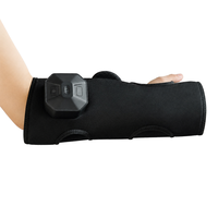 Masseur de bras électrique à pression d'air, masseur chauffant pour poignets et mains, sans fil, rechargeable