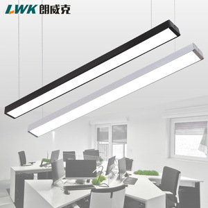 Bande lumineuse LED LWK 120 cm, éclairage rectangulaire industriel pour bureau - Product Image 1