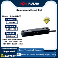 Capteur de force commercial numérique de haute précision personnalisé RJ6512-75 gamme 50kg balance électronique capteur de pesage et cellule de charge