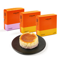 Maßgeschneiderte, Umweltfreundliche Lebensmittelkarton Geschenkbox Einteilige Faltverpackung für Dessert, Kuchen, Zucker, Pizza und Pommes Frites