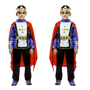 Halloween Cosplay niños Príncipe disfraz rey fiesta vestir mostrar ropa - Product Image 4