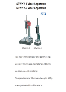 <span class=keywords><strong>Machine</strong></span> de <span class=keywords><strong>test</strong></span> de ciment STWKY-1 appareil Vicat pour tester la consistance du ciment et régler le temps - Product Image 2