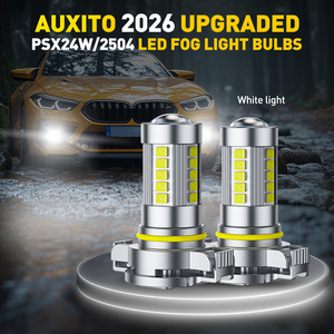 หลอดไฟ LED รถยนต์ AUXITO PSX24W แสงสีขาว 6500K 6000K ไฟตัดหมอก ไฟเดย์ไลท์ DRL - Product Image 1