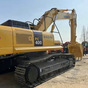 Excavatrice sur chenilles Komatsu PC400 d'occasion de 40 tonnes, modèle 2020, moteur en vente, excellent état, 1 an de service après-vente - Product Image 1