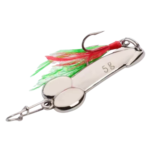 OEM 10g/15g/20g/28g/35g/43g/50g Leurre de pêche en métal, Spinner, Jig, Wobbler, Cuillère à paillettes Or Argent, Leurre en forme de pénis - Product Image 2