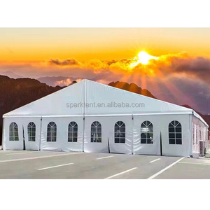 Không thấm nước bên tường trong suốt PVC vải trắng Roof Cover marquee lều cho các sự kiện ngoài trời - Product Image 6