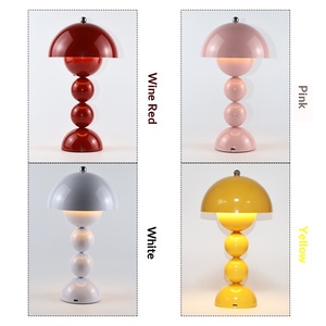 Lampe de table Ever-bright Bud, style nordique moderne, avec commande tactile ABS, batterie 5V incluse, 3 couleurs, pour chambre à coucher, chevet, bureau, décoration de mariage et d'ameublement - Product Image 5