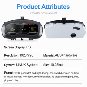 Navihua 10.25" <b>Digital</b> Cluster <b>Car</b> Dashboard Instrument Cluster LCD Panel Virtual Cockpit Linux System <b>for</b> Skoda Fabia 2008-2014 - Product Image 5