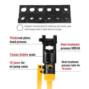 Tang hidrolik YQK-300, profesional, Kit alat pengeriting untuk konstruksi komunikasi daya dan pemeliharaan <span class=keywords><strong>Terminal</strong></span> kawat kabel - Product Image 2