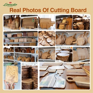 Tagliere da Cucina all'Ingrosso con Manico in Legno di Bambù, Acacia, Faggio, Noce, Olivo, Quercia, Teak e Logo Inciso al Laser - Product Image 5