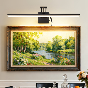 LED Adjustable Linear Picture <b>Lights</b> For Wall Art 3-color temperature Mirror Lamp for Bathroom Dimming <b>Vanity</b> Fixture Wall <b>Light</b> - Product Image 6