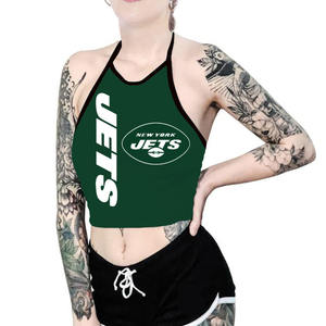 2024 nouveau Design vêtements de Football américain Logo de l'équipe de Football personnalisé décontracté Slim Fit respirant femmes Sport T-shirts - Product Image 5