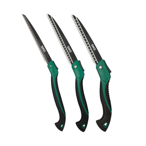 Scie à main pliante d'extérieur à lame dentelée, multifonctionnelle, pour le jardinage et le travail du bois, scie portative artisanale - Product Image 5