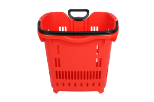 <span class=keywords><strong>Cesta</strong></span> <span class=keywords><strong>de</strong></span> Compras <span class=keywords><strong>de</strong></span> Supermercado <span class=keywords><strong>de</strong></span> Plástico Verde Personalizada OEM <span class=keywords><strong>con</strong></span> <span class=keywords><strong>Ruedas</strong></span> y Asas <span class=keywords><strong>de</strong></span> 40L - Product Image 3