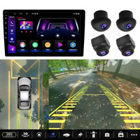 Radio Mobil Android 8 Core CPU Mendukung Fungsi 360 WIFI Carplay Android Auto Navigasi GPS Model 9 Inch