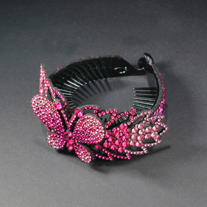 Nuevo diseño, hebilla de cola de caballo, pinza para el pelo, dispositivo para el cabello, pinza superior, joyería para el cabello, mariposa coreana, Cabeza trasera, horquilla de plátano - Product Image 1