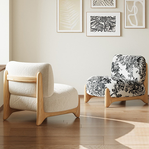 <span class=keywords><strong>Chaise</strong></span> <span class=keywords><strong>longue</strong></span> moderne en <span class=keywords><strong>peluche</strong></span> Wabi-Sabi Confort élégant pour les espaces de vie contemporains - Product Image 1