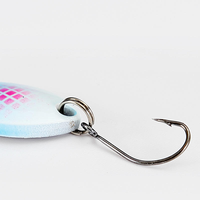Leurre de pêche SCRM Flutter Trout Salmon Surf Casting Salmon Trolling Walleye Crappie Pike Spoons Bait