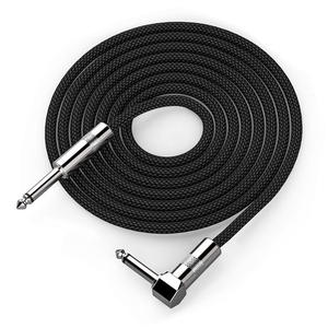 3 Metal HIFI Cable de audio de buena calidad Silencioso Doble blindaje Cobre puro 6,35mm Cable de <span class=keywords><strong>guitarra</strong></span> eléctrica - Product Image 1