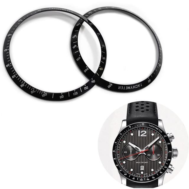 Aluminium Watch Bezel Inserts for MIDO MULTIFORT M025.627 Automatic 44mm Mens Watch Parts