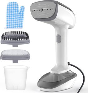 เตารีดไอน้ำแบบพกพาสำหรับเสื้อผ้า เตารีดไอน้ำแนวตั้งแบบมือถือ - Product Image 1