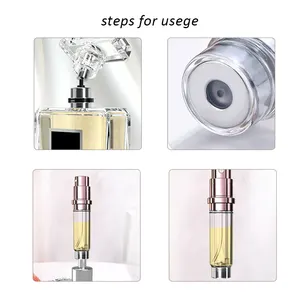 Du Lịch Refillable Nước Hoa Chai Thủy Tinh Phun Xách Tay Mini Refillable 5Ml Nước Hoa Atomiser Nước Hoa Atomizer Chai Refillable