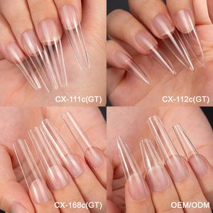 504 pièces système d'extension à pression <span class=keywords><strong>acrylique</strong></span> couverture complète sculpté cercueil faux ongles <span class=keywords><strong>Capsule</strong></span> <span class=keywords><strong>américaine</strong></span> Art Gel X pointes d'ongles - Product Image 6