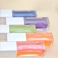 Huile à lèvres liquide brillante transparente hydratante longue durée repulpante végane au goût fruité, enrichie en Vitamine E, 8ml, 20 Teintes