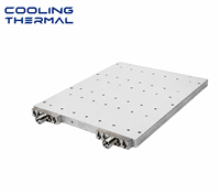 Système de refroidissement liquide pour batteries en aluminium brasé sous vide sur mesure, plaque froide, dissipateur thermique, découpe, pliage, soudage, poinçonnage