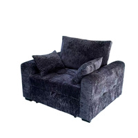 Canapé-lit en tissu multifonctionnel moderne avec sièges simples, doubles et triples pour les petits appartements, les salons, les hôtels, les hôpitaux