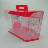 Boîte en plastique pvc transparente hexagonale personnalisée imprimée Boîtes hexagonales translucides en PP givré emballage avec suspension