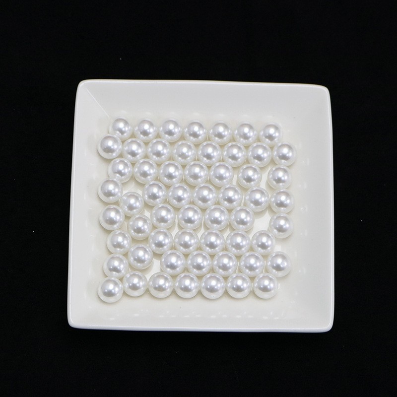 10mm 12mm Glossy Holess Round Acrylic