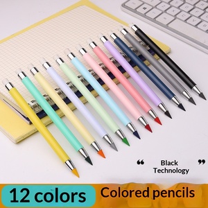 Ensemble promotionnel de crayons de couleur éternels en plastique HB sans encre, ne nécessitant pas d'affûtage, résistants à la casse, pour le <span class=keywords><strong>papier</strong></span> - Product Image 3
