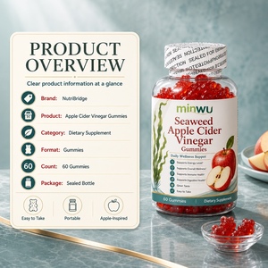 Gomitas Antioxidantes <span class=keywords><strong>de</strong></span> Algas Marinas y Vinagre <span class=keywords><strong>de</strong></span> Sidra <span class=keywords><strong>de</strong></span> Manzana para Cabello, Piel y Uñas, para el Crecimiento, Pérdida <span class=keywords><strong>de</strong></span> Peso, Desintoxicación y Apoyo Inmunológico para Mujeres - Product Image 3
