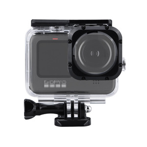 <span class=keywords><strong>Carcasa</strong></span> Impermeable Negra con Soporte y Accesorios para Cámara de Acción <span class=keywords><strong>GoPro</strong></span> Hero <span class=keywords><strong>9</strong></span>, Funda Protectora de Plástico - Product Image 1