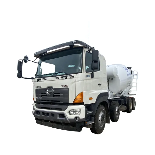 2024 Howo 8-12 metros cúbicos camiones de tambor de hormigón autocargables Mini 3Cbm Camion Mixer