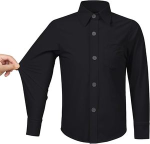 one shoulder asymmetrical maxi dress Boys Slim Fit Non Iron Cotton Performance Stretch Twill Button Cuff Dr –  Adonis Shirts Inc