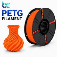 PETG 3D-Drucker Filament 1,75mm 1kg 6 Rollen Halbes Dutzend Starter-Pack Gemischte Beliebte Farben Hohe Zähigkeit Reibungsloser Druck Formgebung