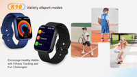 Reloj inteligente Aurakidoo K10, tarjetas de estudio con audiolibro, función de juegos para niños con Find My GPS Tracker, Reloj Inteligente Para Nios