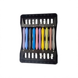 Ensemble d'instruments dentaires professionnels en acier inoxydable pour le modelage de résine composite, outils de restauration dentaire - Product Image 5