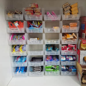 耐久性大型カスタムプラスチックビン工場価格工業用スタック可能収納ビン倉庫整理工具スペア部品 - Product Image 4