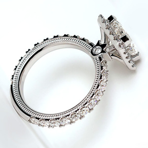 Anello Quadrato Grande da Donna, Elegante Accessorio per Proposte, Feste e Matrimoni, Regalo di Moda - Product Image 4