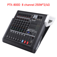 Console de mixage audio professionnelle à 16 canaux PTX-1600D de haute qualité, avec entrée stéréo