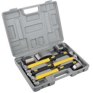 SINKEE Kit <span class=keywords><strong>de</strong></span> réparation automobile 7 pièces, ensemble <span class=keywords><strong>de</strong></span> battages <span class=keywords><strong>de</strong></span> carrosserie, marteau et outils pour carrosserie et ailes, pour BMW Europe Modèle 118 2004-2007 - Product Image 4