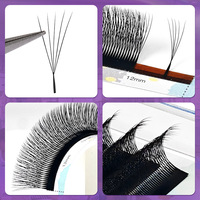 Nouvelles extensions de cils W à espacement réduit 0.07 C D, cils étroits YY 3DW 4DW 5DW, plateaux de cils Clover en gros