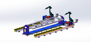 Nouvelle machine de soudage robotisée industrielle intelligente pour la fabrication de poutres en acier, compatible MIG/<span class=keywords><strong>TIG</strong></span>/<span class=keywords><strong>Laser</strong></span>/Arc, avec rail de guidage automatique - Product Image 2