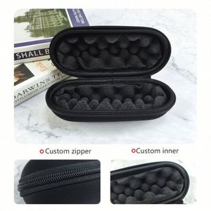 Black EVA Waterproof Durable Portable Outdoor Travel Business Travel Toiletry <b>Charging</b> <b>Cable</b> Special Purpose Storage Box Case - Product Image 2